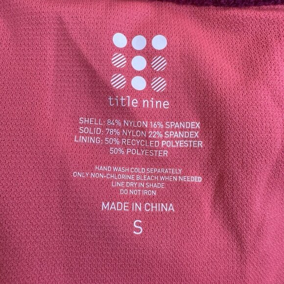 Title Nine Splash Swim Skirt Skort Bikini Bottom Size S  Aztec Print - Picture 5 of 6